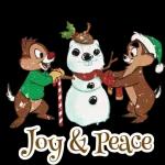 Chip 'n' Dale celebrates Christmas