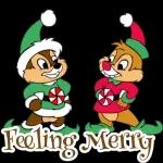 Chip 'n' Dale celebrates Christmas