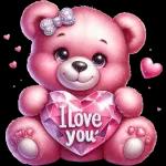 pink bears love u🌹