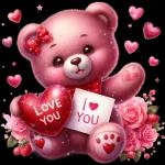 pink bears love u🌹